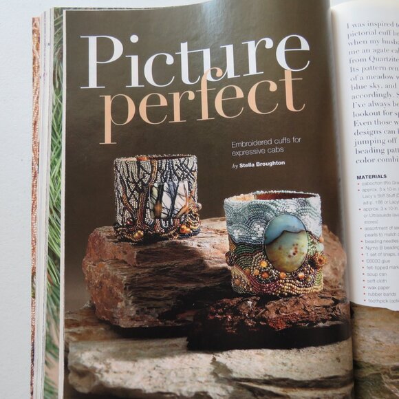 Bead and Button Magazine Creative Ideas For The Art of Beads, Jewelry Dec 2004 - Picture 15 of 16